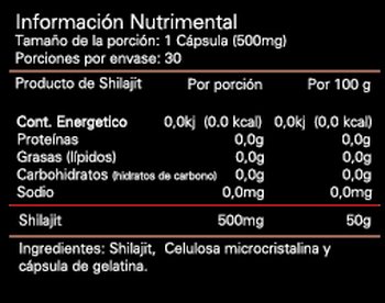 SHILAJIT - Imagen Adicional
