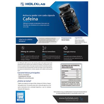 CAFEÍNA - Un shot de energía 🏋🏻 - Imagen Adicional