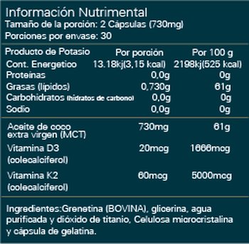MCT OIL - Imagen Adicional