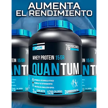 QUANTUM 1kg - Whey Protein / Proteína + Pre entreno - Quantum 2.2kg