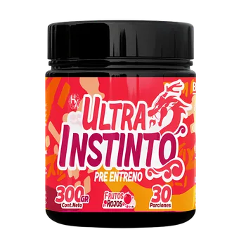 PRE ENTRENO - ULTRA INSTINTO Frutos Rojos 300gr - Frutos rojos