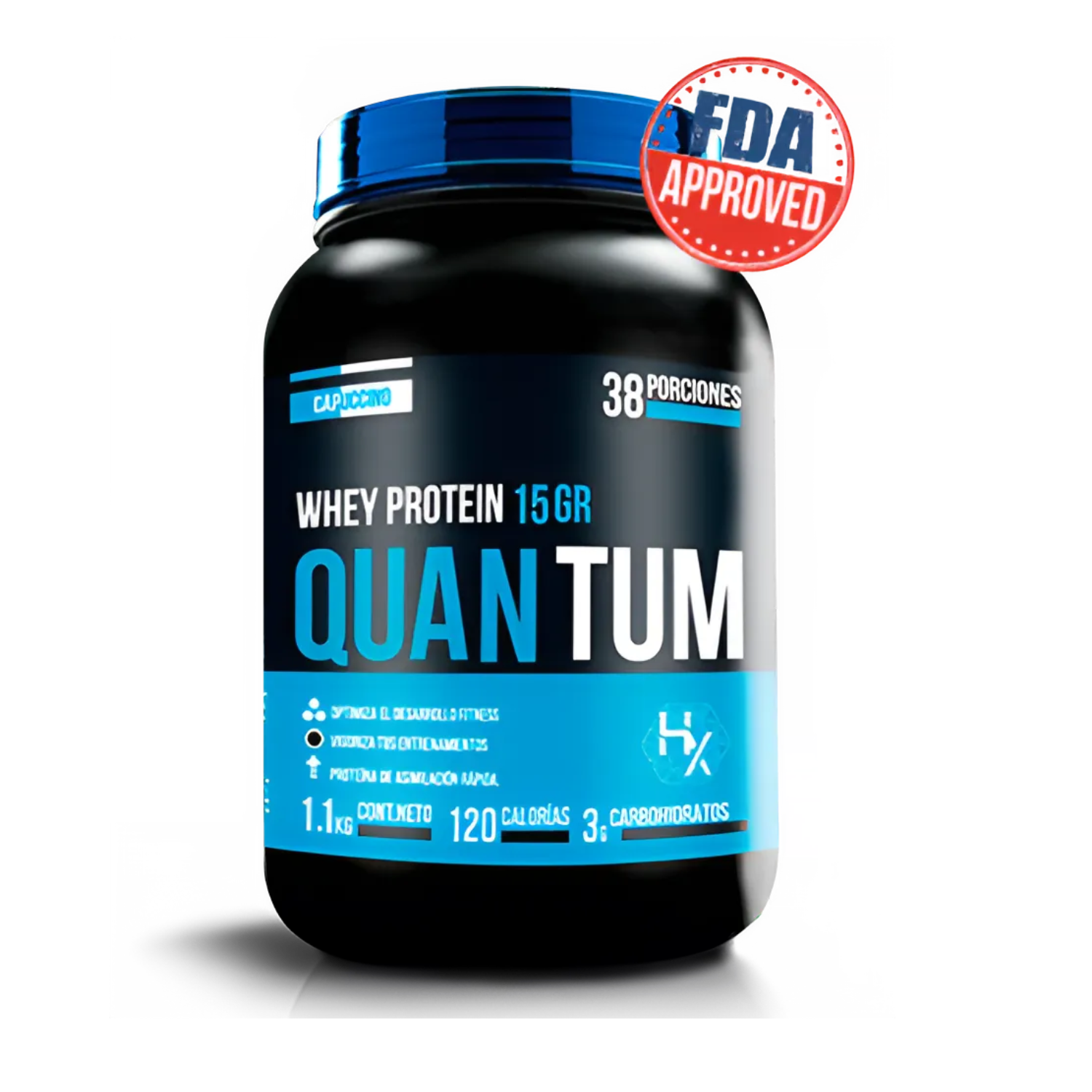 QUANTUM 1kg - Whey Protein / Proteína + Pre entreno