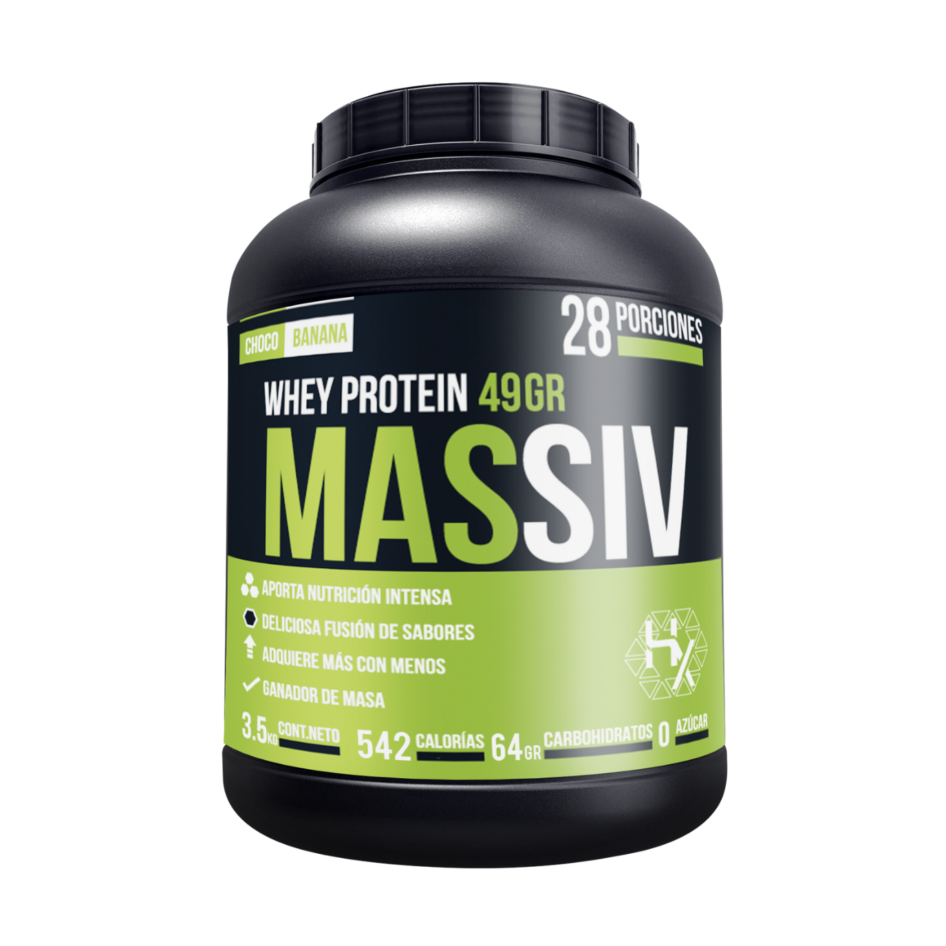 MASSIV 3.5 kg - ProteÍna + Carbohidratos