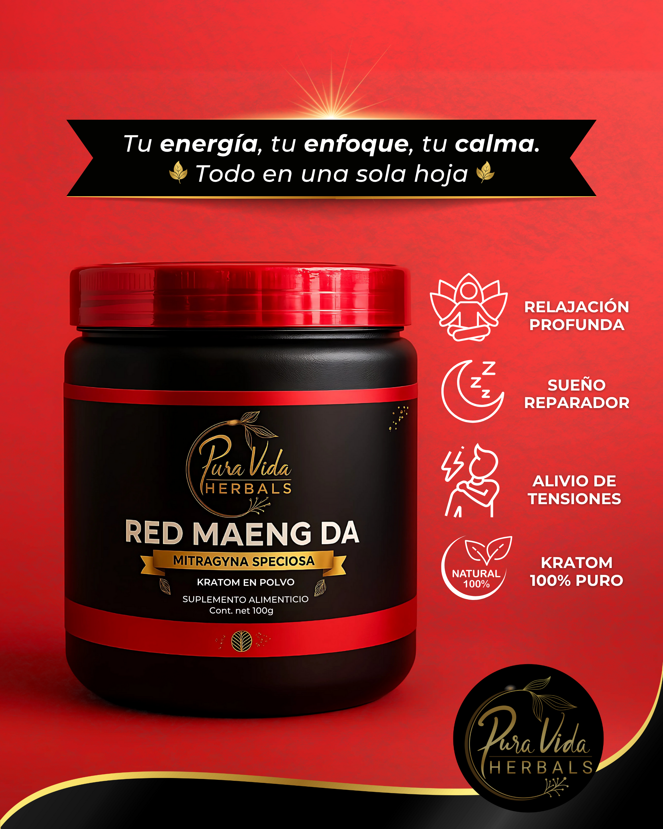 RED MAENG DA KRATOM